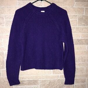a new day crop sweater